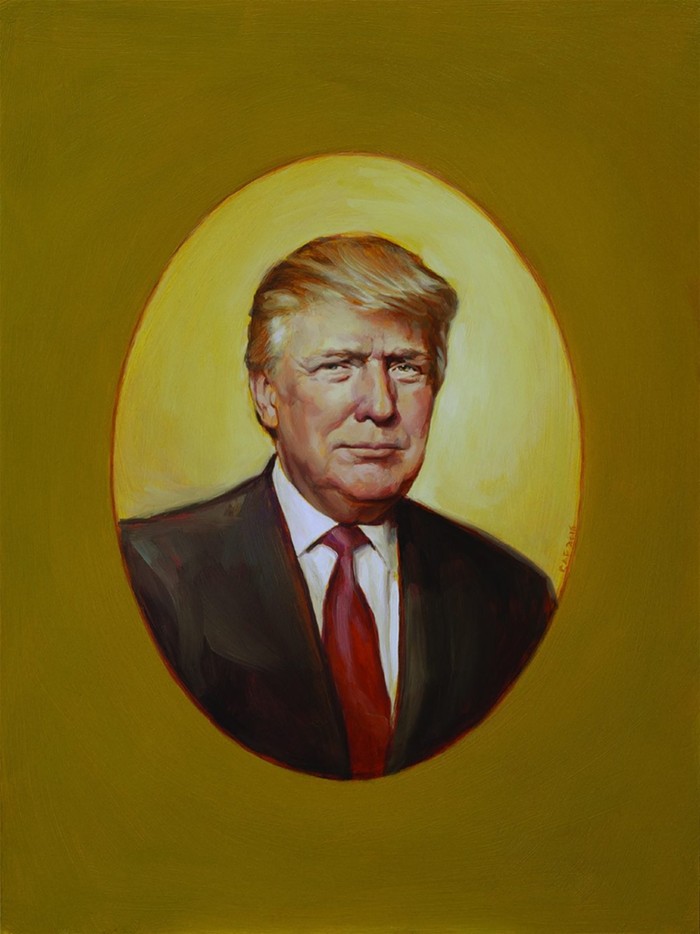 How to Look at Chas Fagan's Portrait of President Donald J. Trump